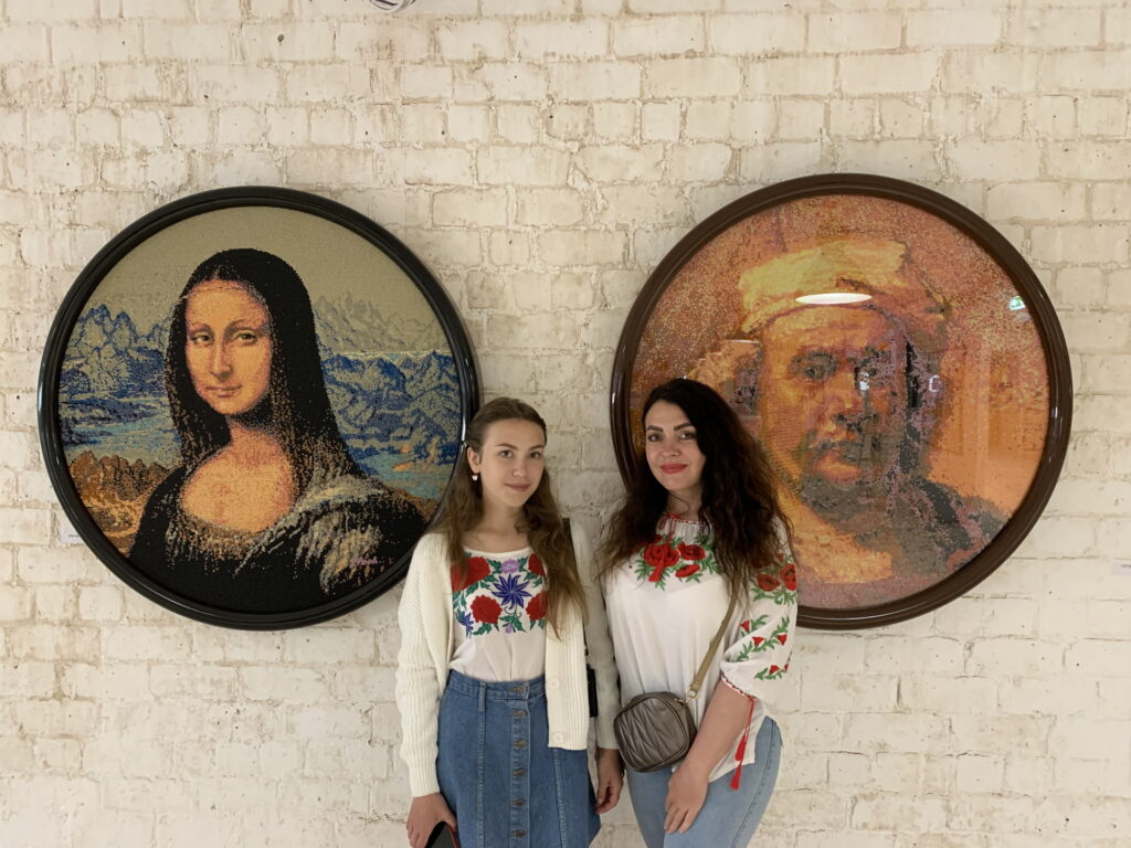 Ukrainian visitors