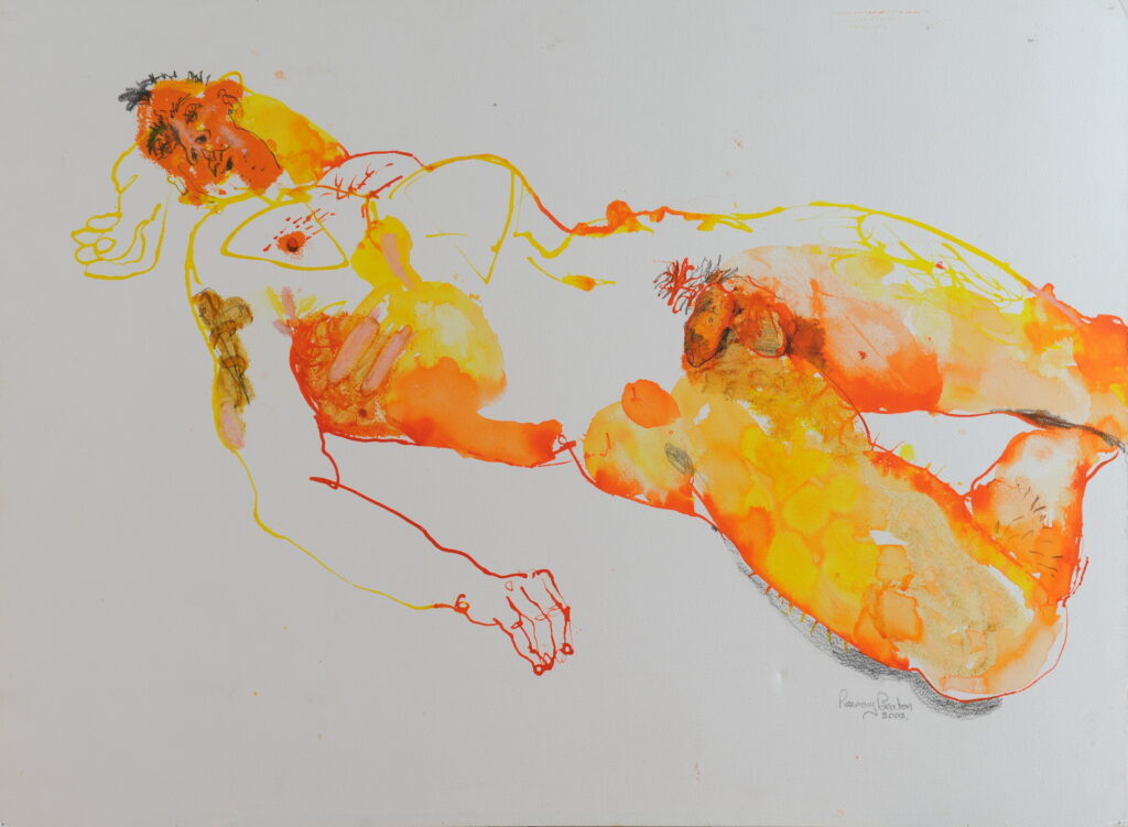 Orange Eddie. Ink. 2002.