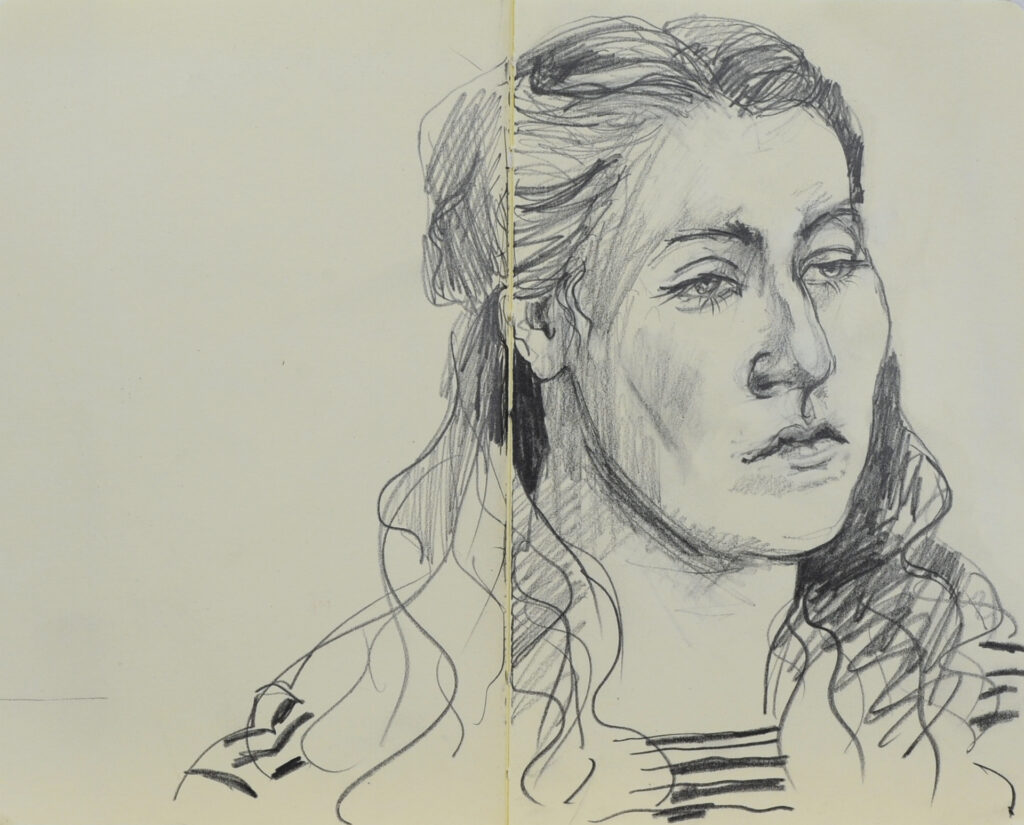 Josie. Pencil on paper. 2013.